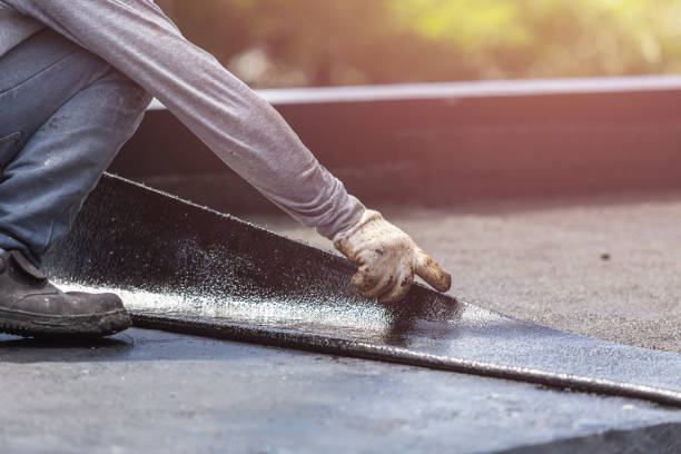 Professional Emergency Waterproofing technician working in Zillah, WA